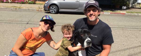 Blue (formerly Dryden) and his new family
